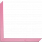 Rosa Fluxia schilderijlijst van de serie POP ART in de kleur roze